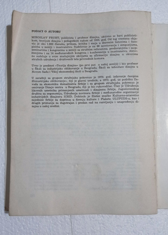 Industrijski dizajn Miroslav Fruht arhitektura art