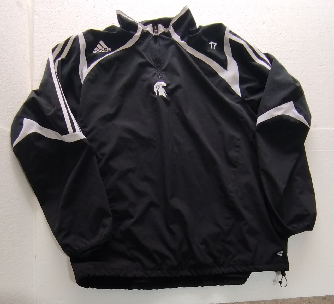 Michigan State Spartans Adidas trenerka dukserica veća
