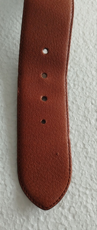 MOSCHINO Redwall kožni kaiš hlače pantolone original markirani