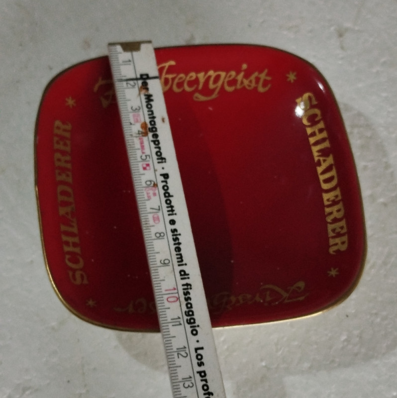 Vintage porcelanska posuda pepeljara E&A Bockling original