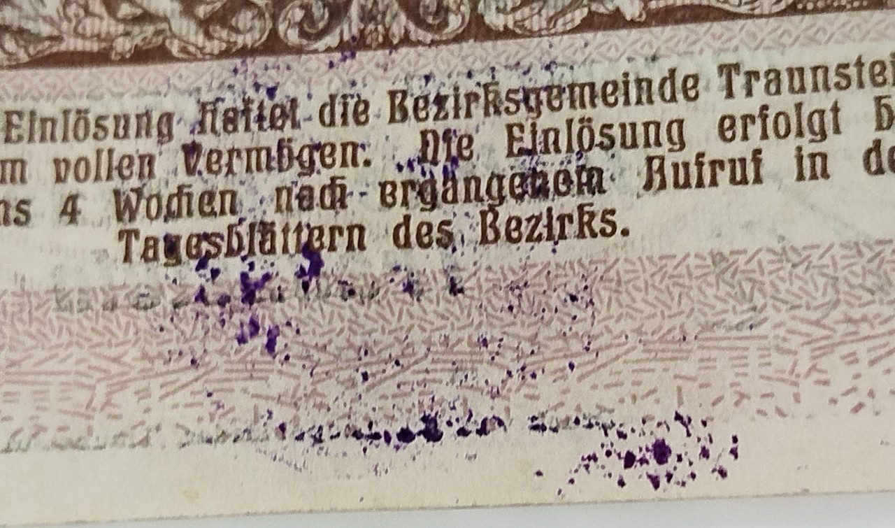 Milijarda maraka stara njemačka obveznica banknota
