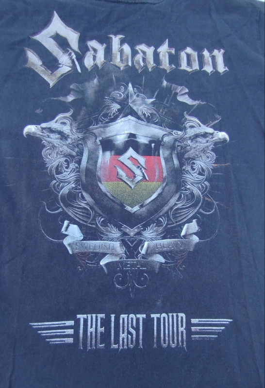 SABATON majica The Last European Tour 2017 power metal