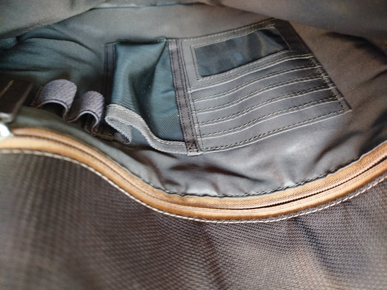 FILOFAX torba tašna koža platno na jedno rame