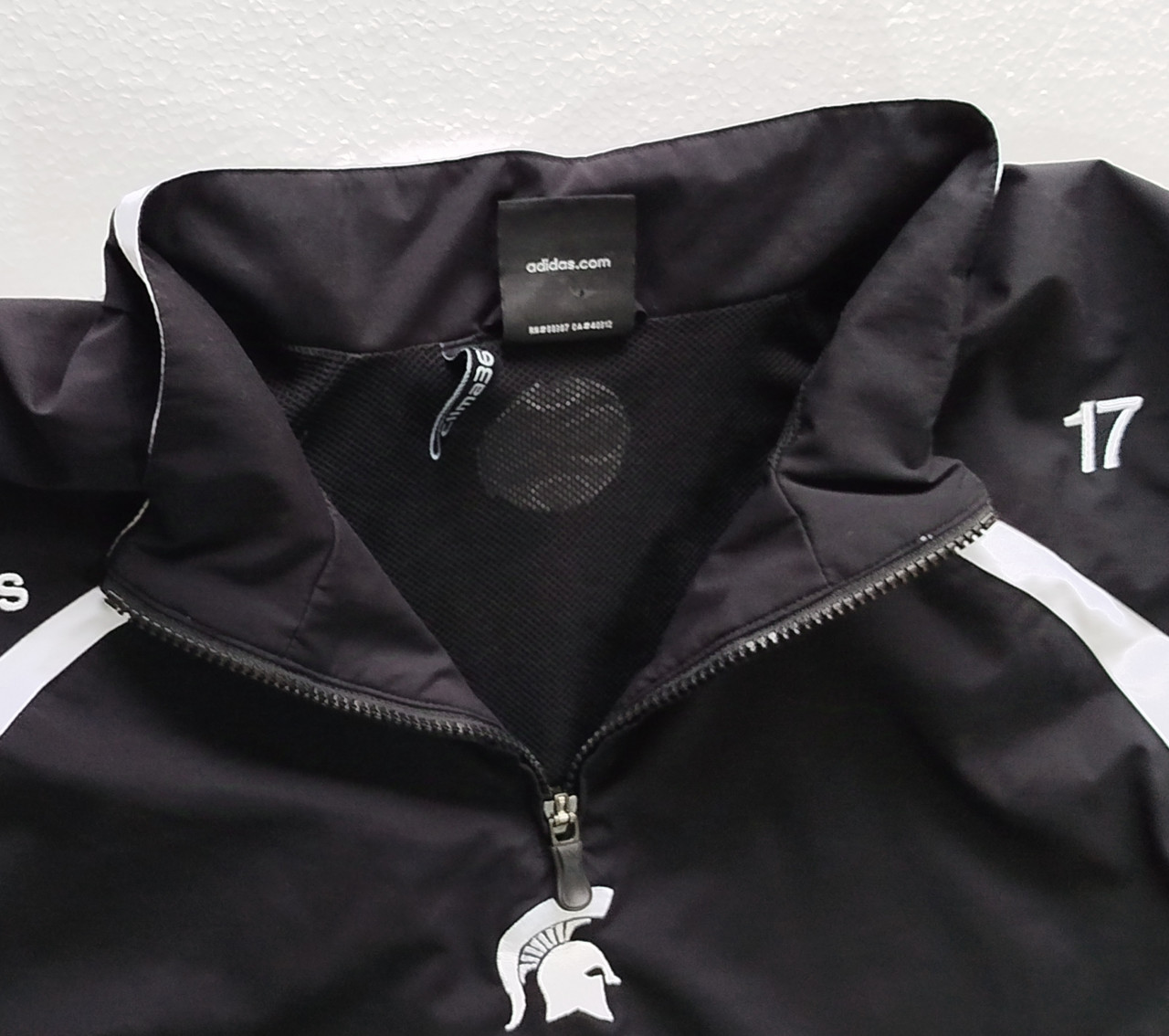 Michigan State Spartans Adidas trenerka dukserica veća