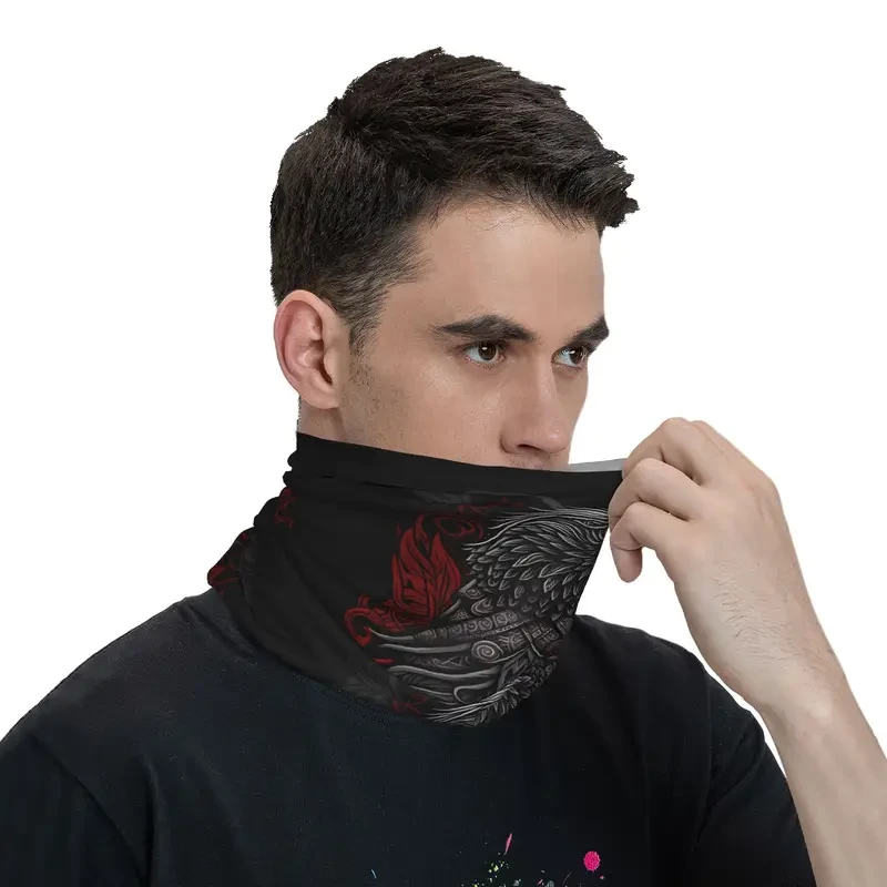 Maska bandana zaštitna marama bajkerska nordijski dizajn