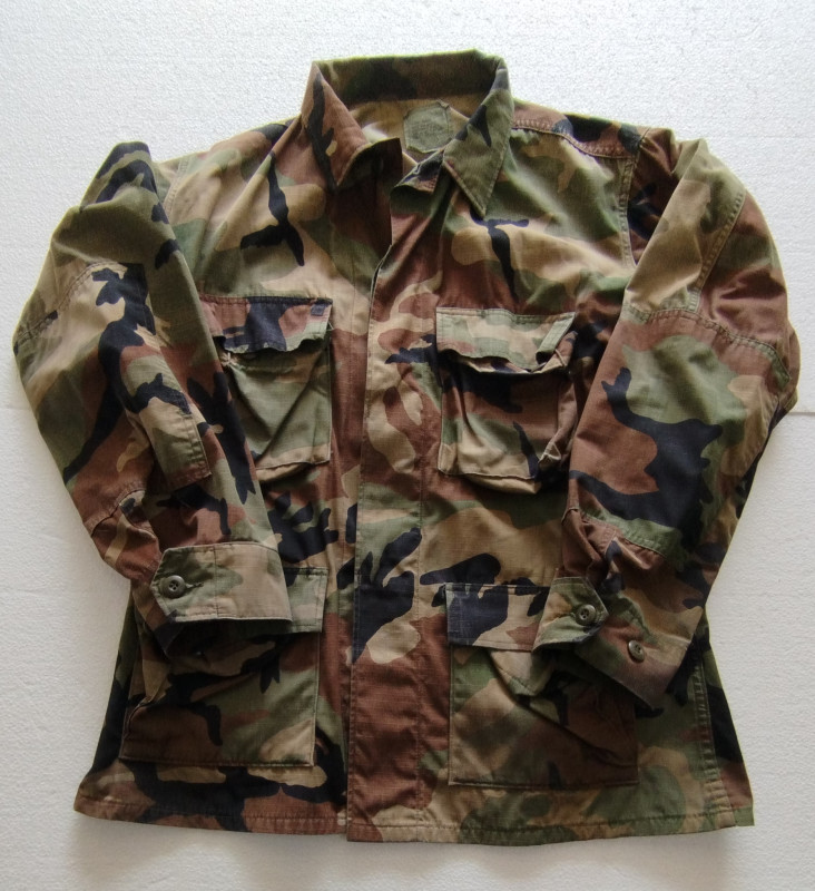 NATO maskirna jakna vojna borbena Woodland Camouflage