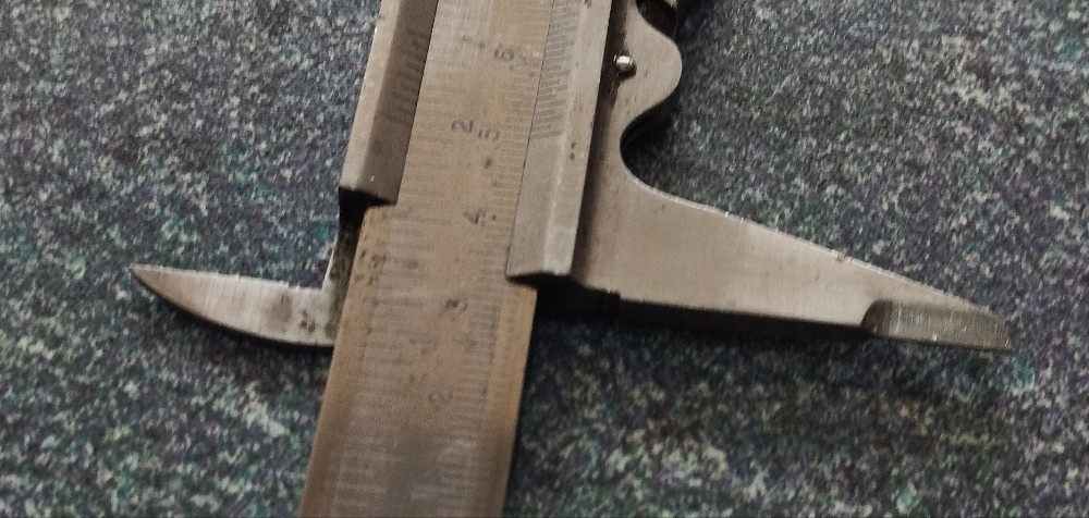MAUSER Šubler pomično mjerilo analogni metalni precizan
