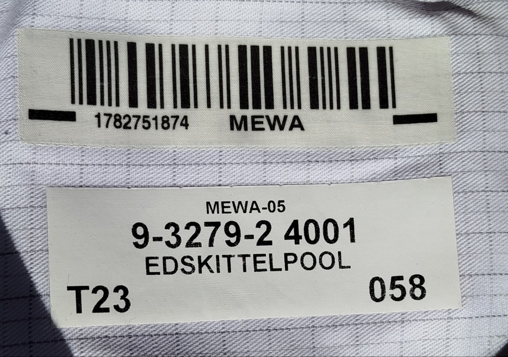 Zaštitini radni mantil ESD Mewa Naptex nenošen veći