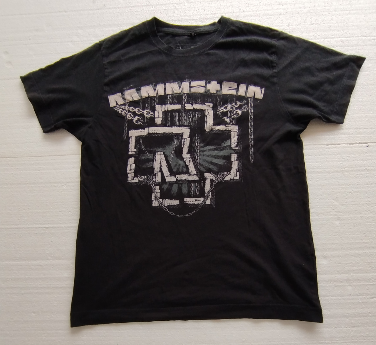 RAMMSTEIN majica industrial metal band veliki logo