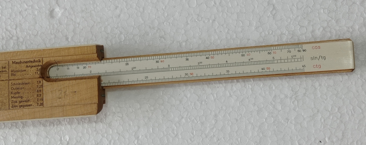 A.W. Faber Castell tehnička računaljka vintage u kutiji