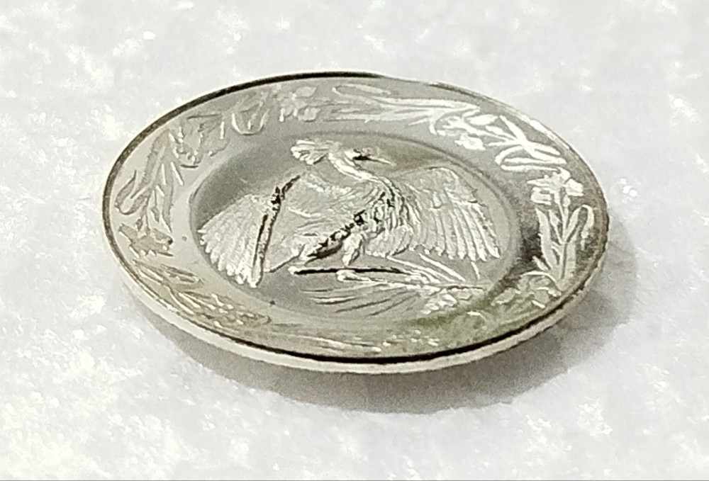 Kolekcionarski set metalnih medaljona 20 komada ptice