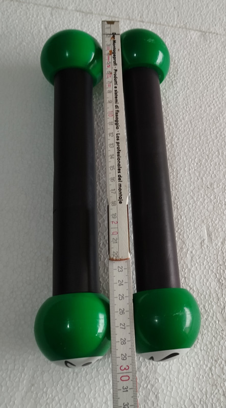 Zumba tegovi Fitnes bučice set 2 x 500 grama