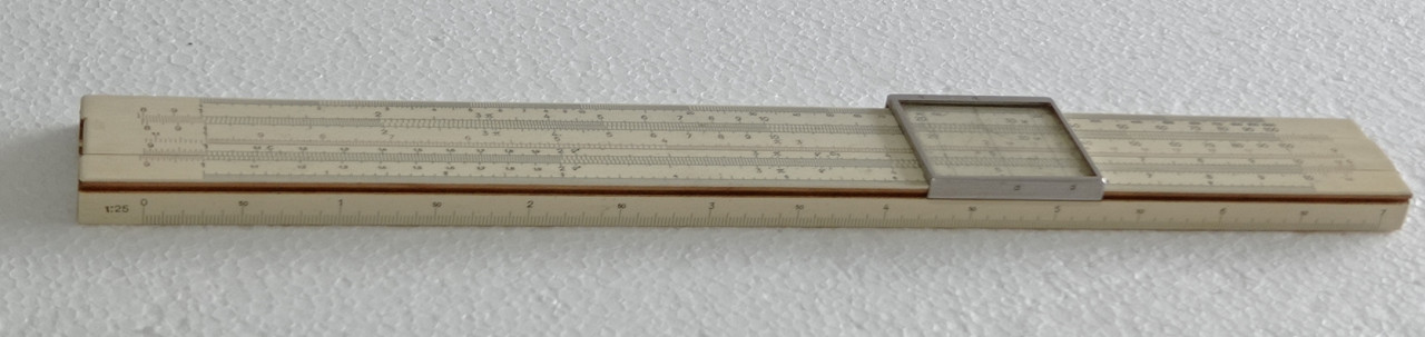 A.W. Faber Castell tehnička računaljka vintage u kutiji