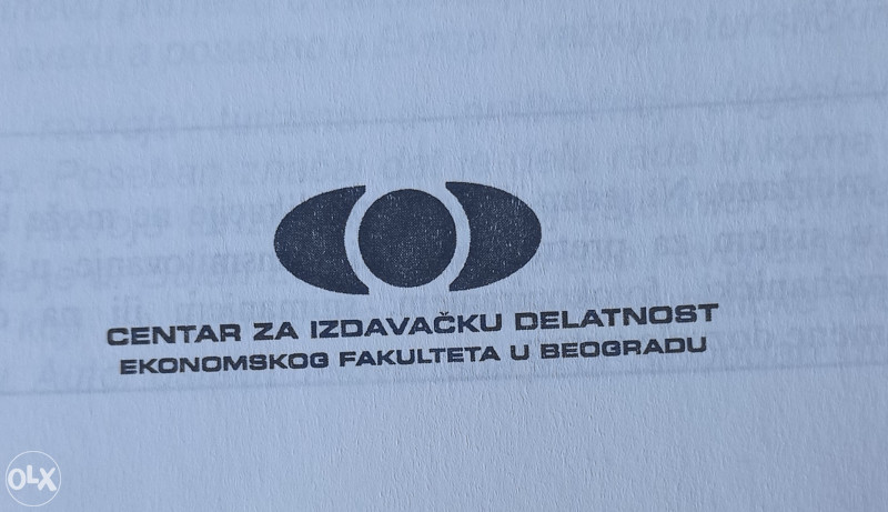 EKONOMIKA TURIZMA Unković Zečević Ekonomski fakultet
