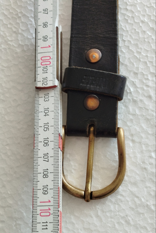 Rifle kožni kaiš za farmerke hlače pantolone Made in Italy