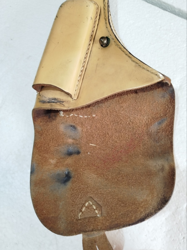 Kožna futrola za pištolj revolver vojna policija JNA vintage
