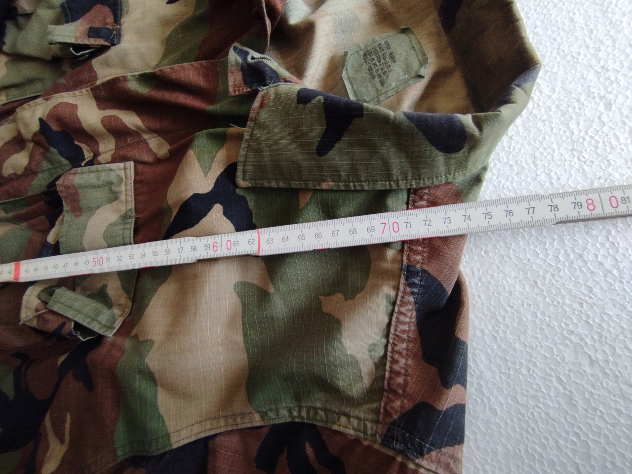 NATO maskirna jakna vojna borbena Woodland Camouflage