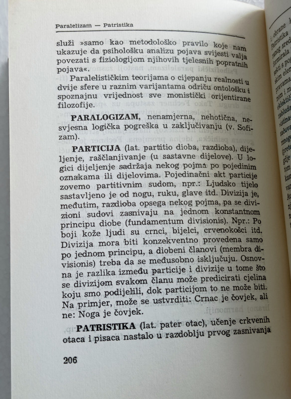 Filozofija Školski leksikon 1967. Panorama Zagreb