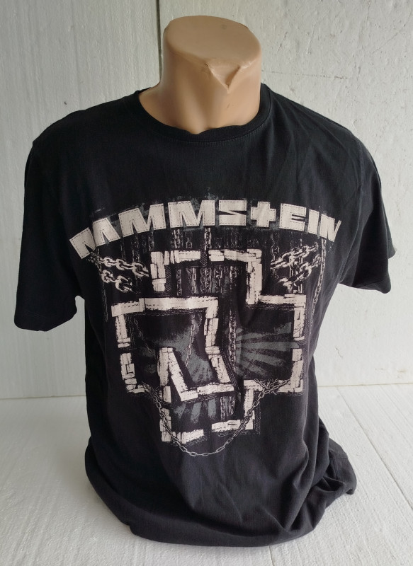 RAMMSTEIN majica industrial metal band veliki logo