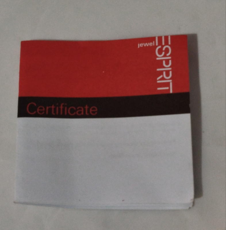 ESPRIT poklon set privjesak ukras nakit sa sertifikatom original