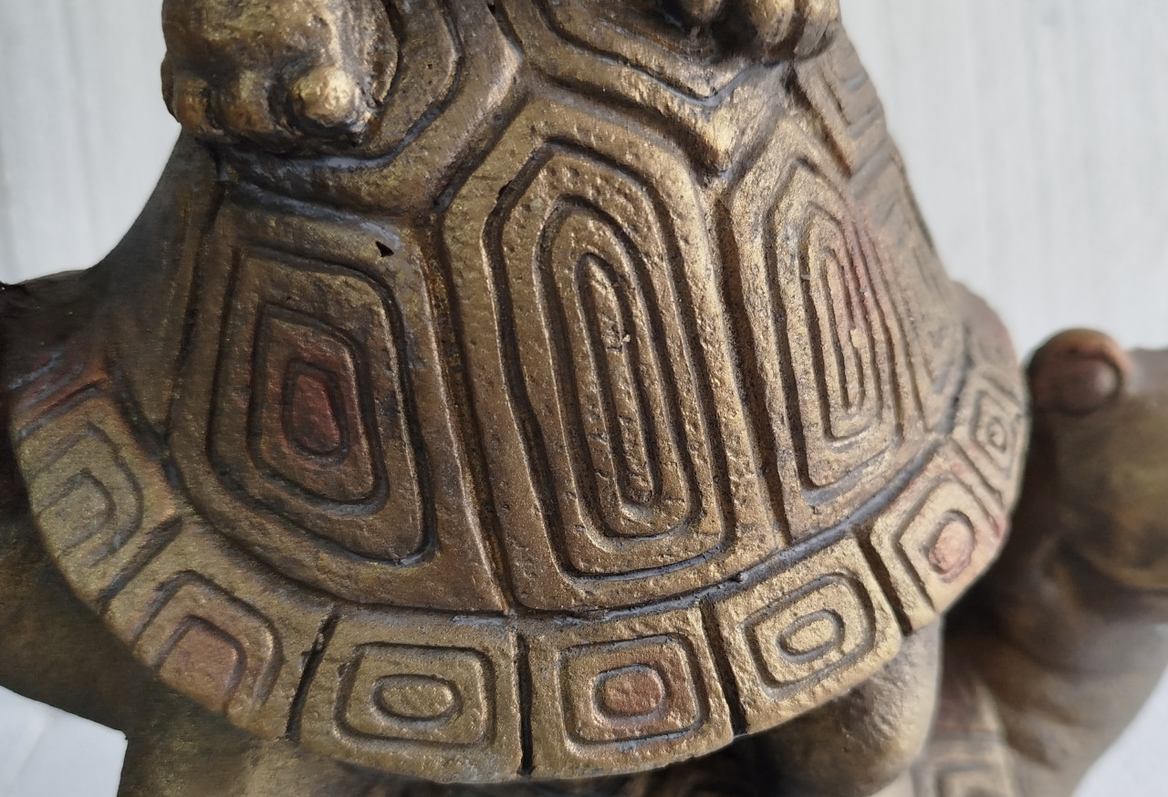 Kornjače par veće keramičke feng shui simbol dekoracija