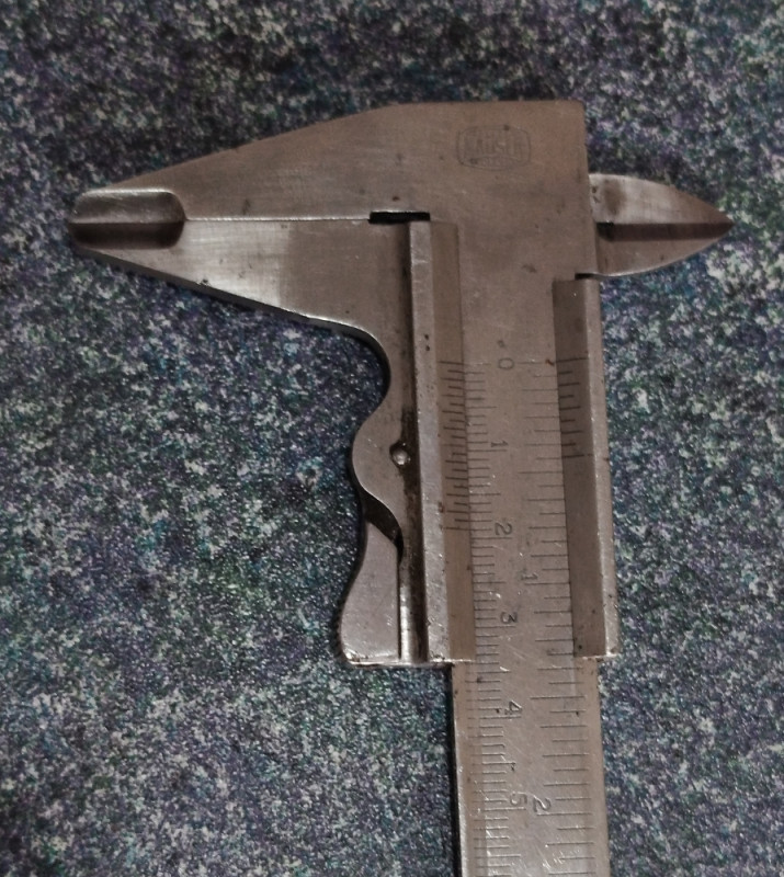 MAUSER Šubler pomično mjerilo analogni metalni precizan