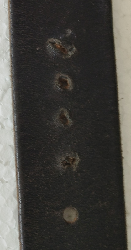 Rifle kožni kaiš za farmerke hlače pantolone Made in Italy