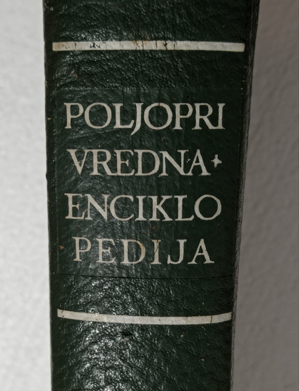 POLJOPRIVREDNA ENCIKLOPEDIJA 1 JEDAN A-KRE