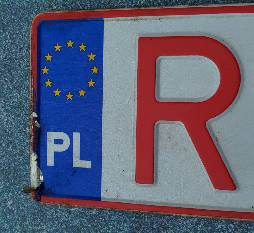 Registarske tablice različite strane dekoracija kolekcionarske