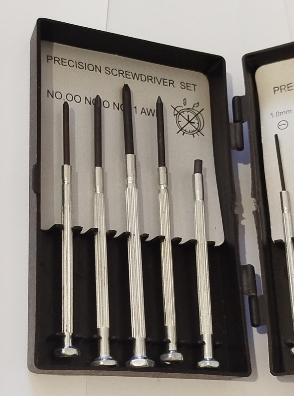 Precizni šrafcigeri odvijači set od 11 u kutiji