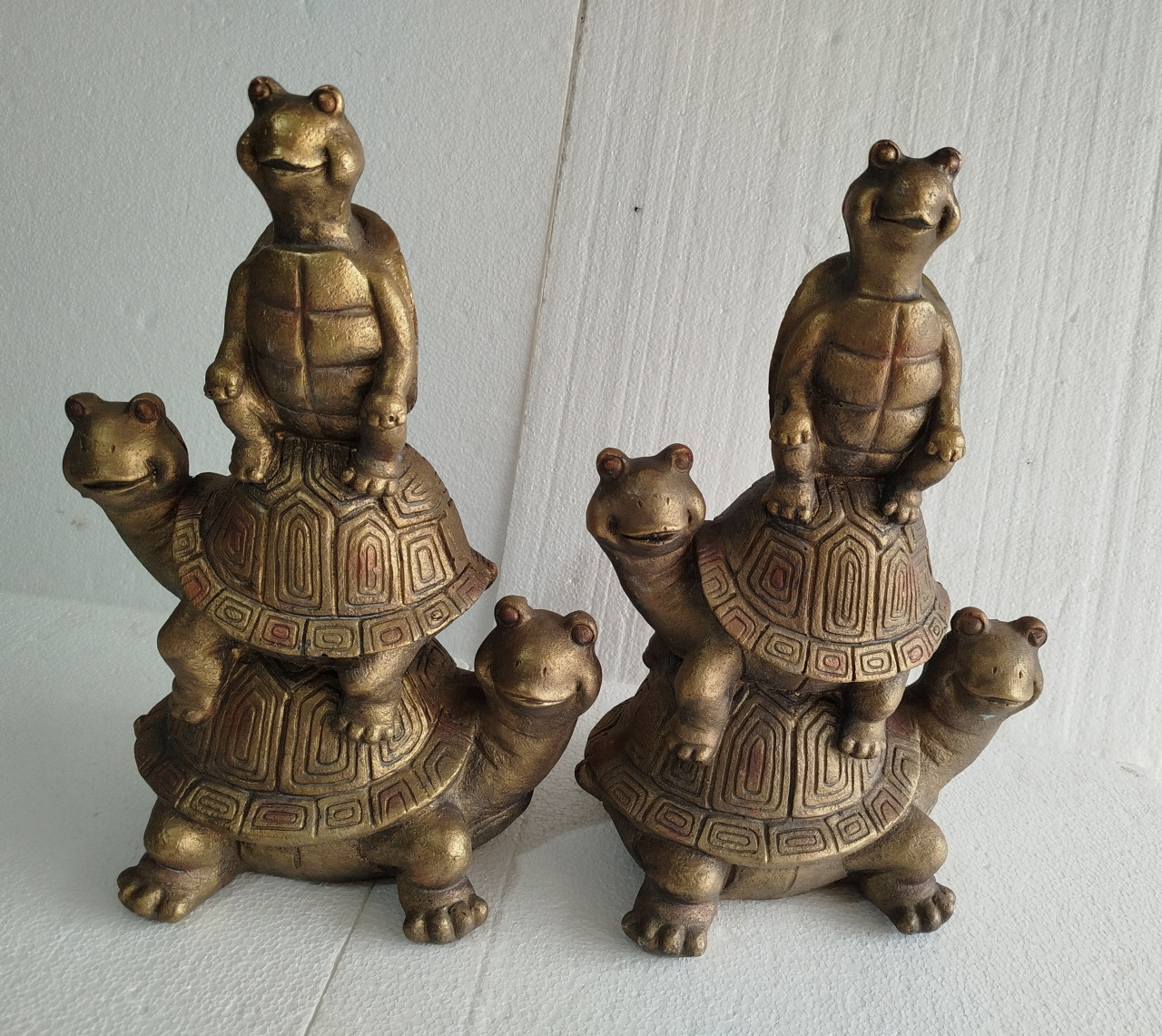 Kornjače par veće keramičke feng shui simbol dekoracija