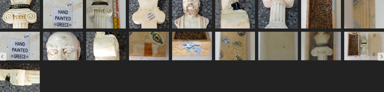Ukrasne figurice dekorativne statue afrička figura slon bista...