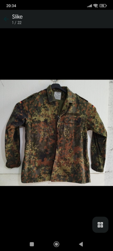Vojna oprema odjeća uniforma jakne kaiš kombinezoni kapa airsoft