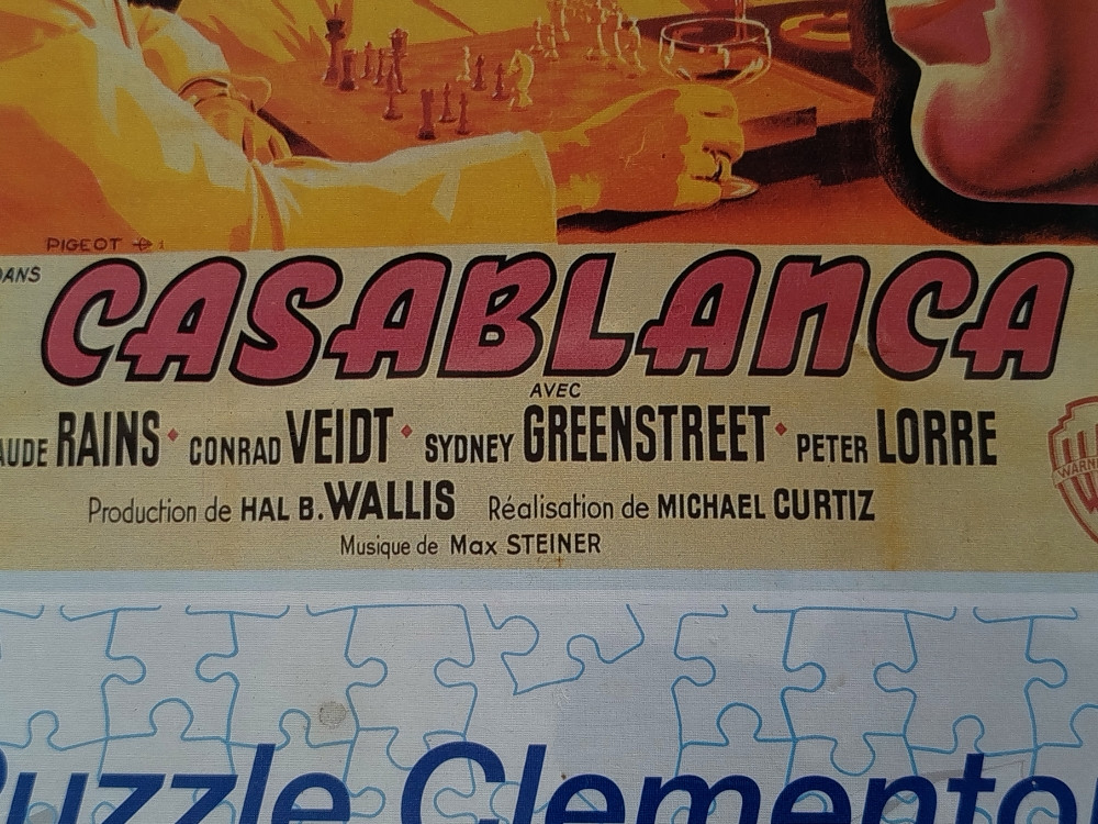 Clementoni Puzzle Casablanca 750 dijelova neotpakovano raritet