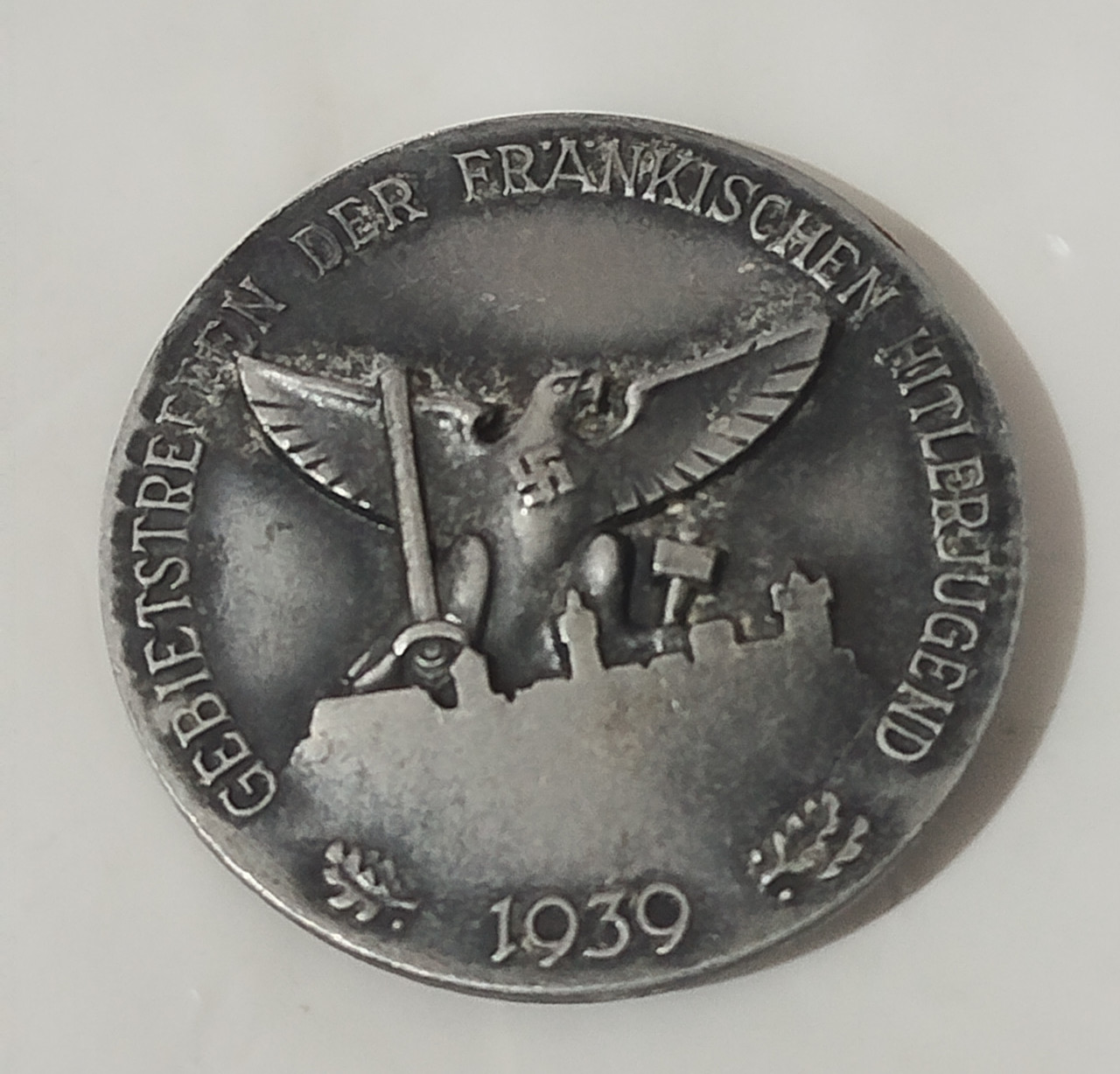 Originalna značka Gebietsreffen der Frankischen Hitlerjugend 1939