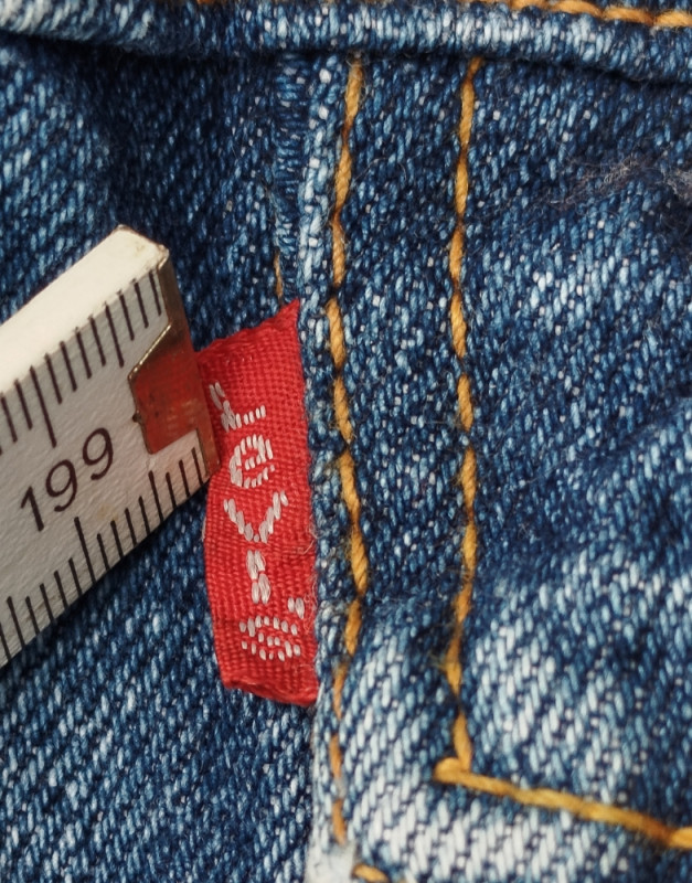 Levis teksas jakna vintage wash original Made in USA retro denim