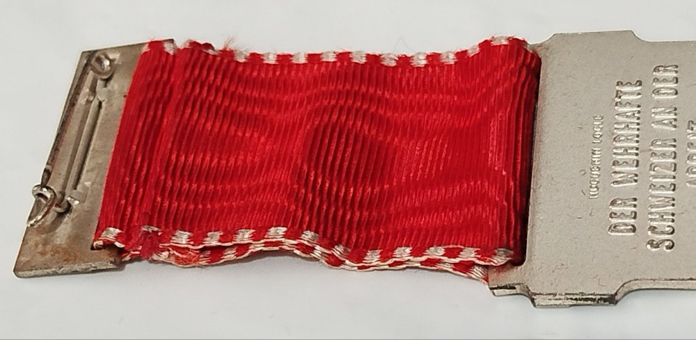 Švajcarska medalja orden stari 1960 Švajcarac obavlja težak rad