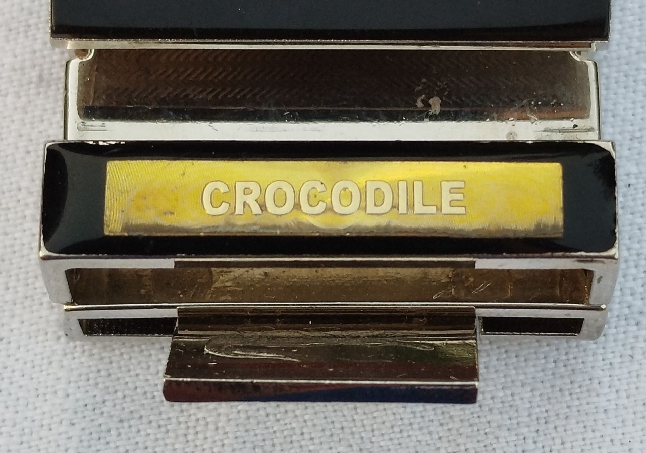 Toka za kaiš CROCODILE kopča šnala za pantolone hlače