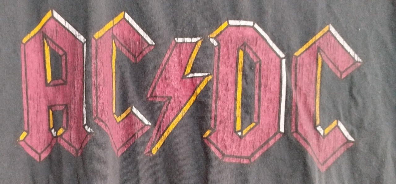 AC/DC majica veća heavy metal rock muzika