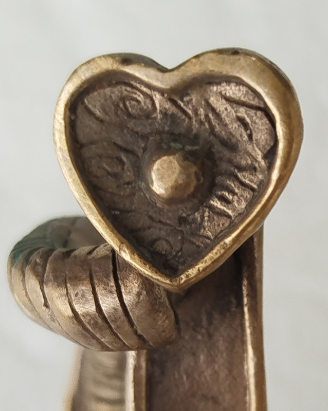 SLON figura skulptura metalna stara Feng Shui