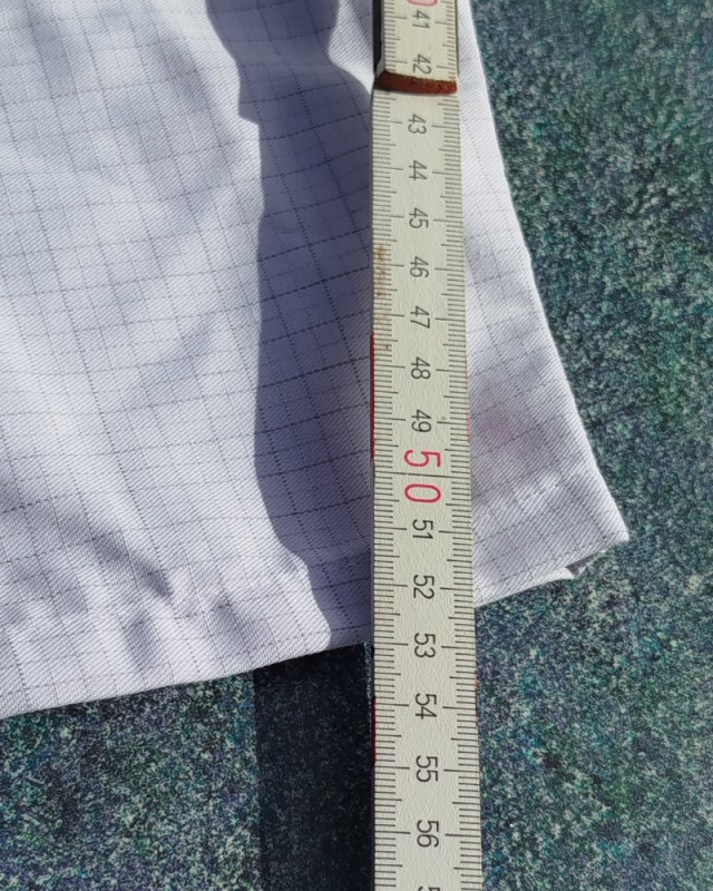 Zaštitini radni mantil ESD Mewa Naptex nenošen veći