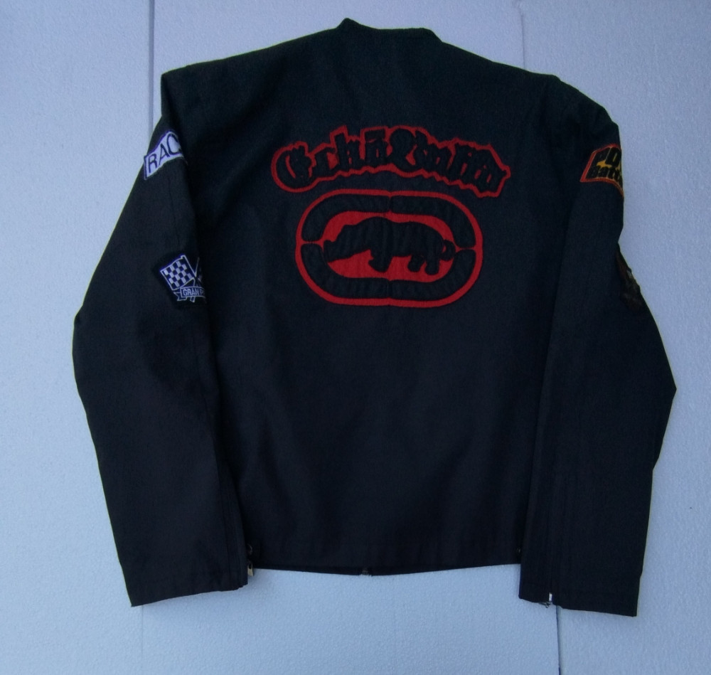 Ecko Unltd Racing jakna sa vezovima i patch detaljima prišivači
