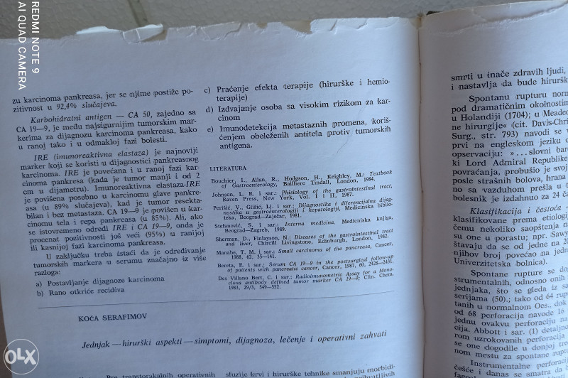 GASTROENTEROLOGIJA medicina knjiga Glišić Hadžić Satler