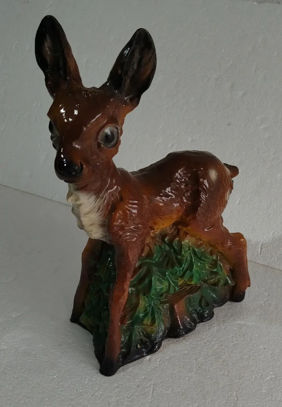 Lane ukrasna keramička figura srna jelen vintage