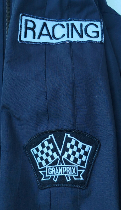 Ecko Unltd Racing jakna sa vezovima i patch detaljima prišivači