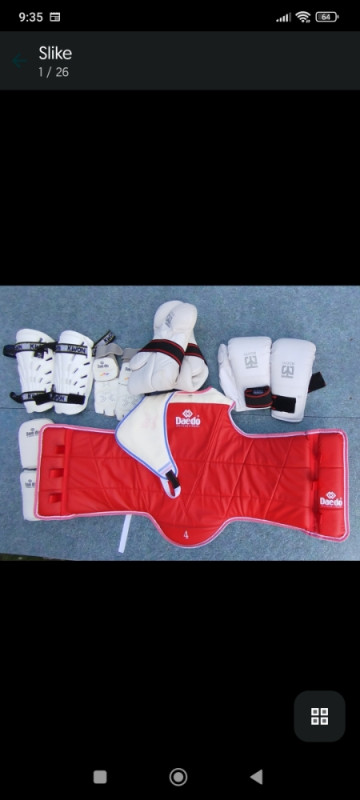 Sportska oprema rekviziti i dodaci ruksak taekwondo kompas sat...