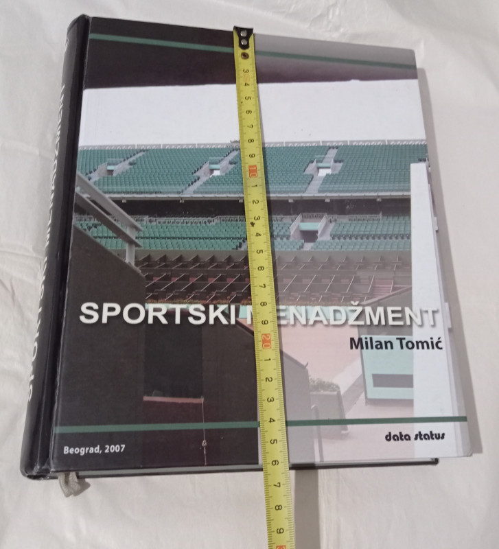 SPORTSKI MENADŽMENT Milan Tomić knjiga