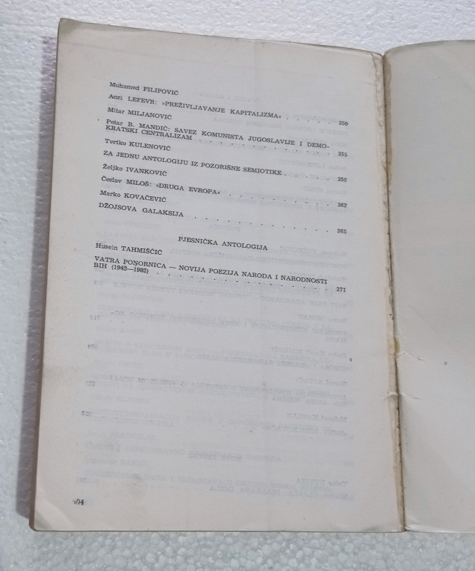 Radio Sarajevo Treći program br.6 `74 21-22 `78 41 `83