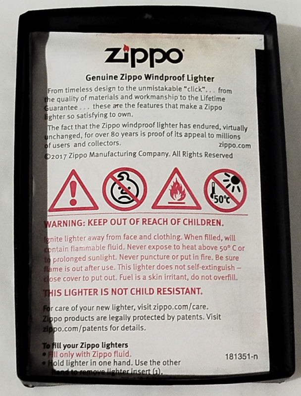 Zippo upaljač  original, graviran Made in USA u kutiji