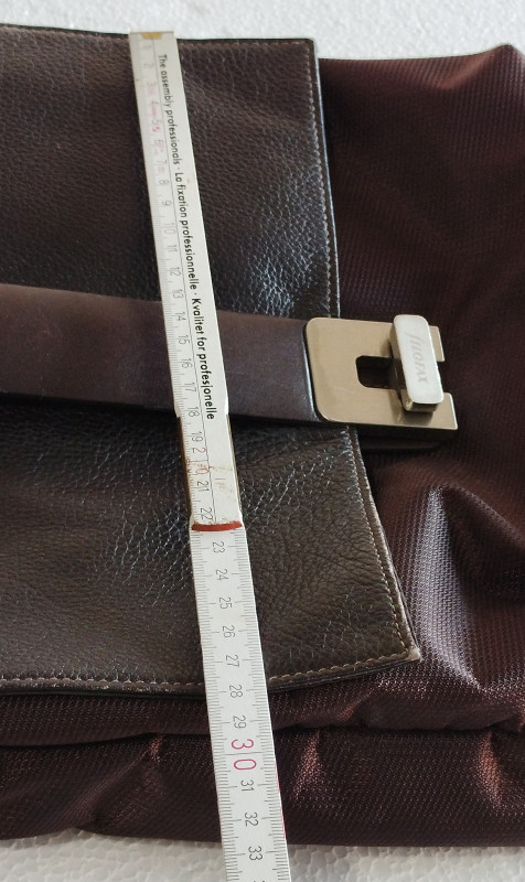 FILOFAX torba tašna koža platno na jedno rame